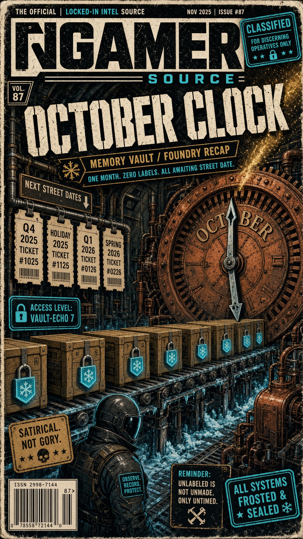 October Clock cover